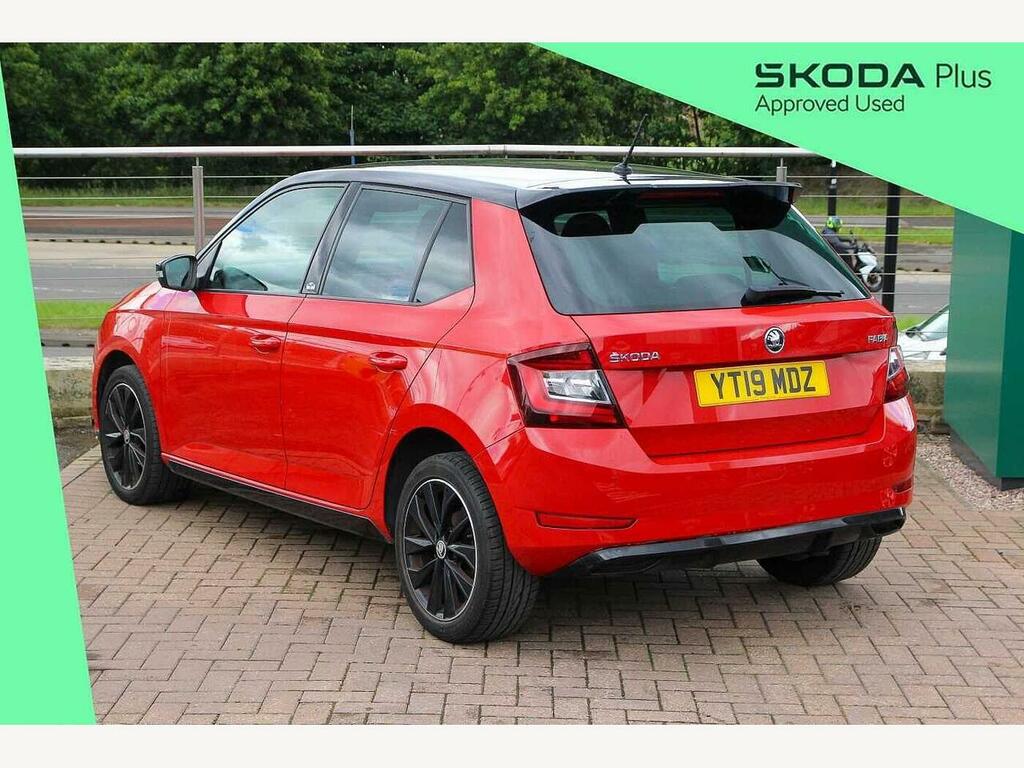 Skoda Fabia 2019 1.0 Tsi Monte Carlo Red #3