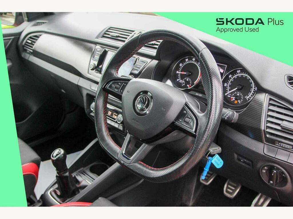 Skoda Fabia 2019 1.0 Tsi Monte Carlo Red #6