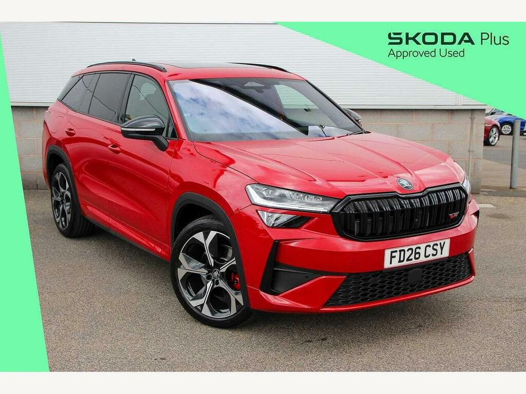 Skoda Kodiaq 2026 2.0 Tsi Vrs 4X4 Dsg 7 Seat Red