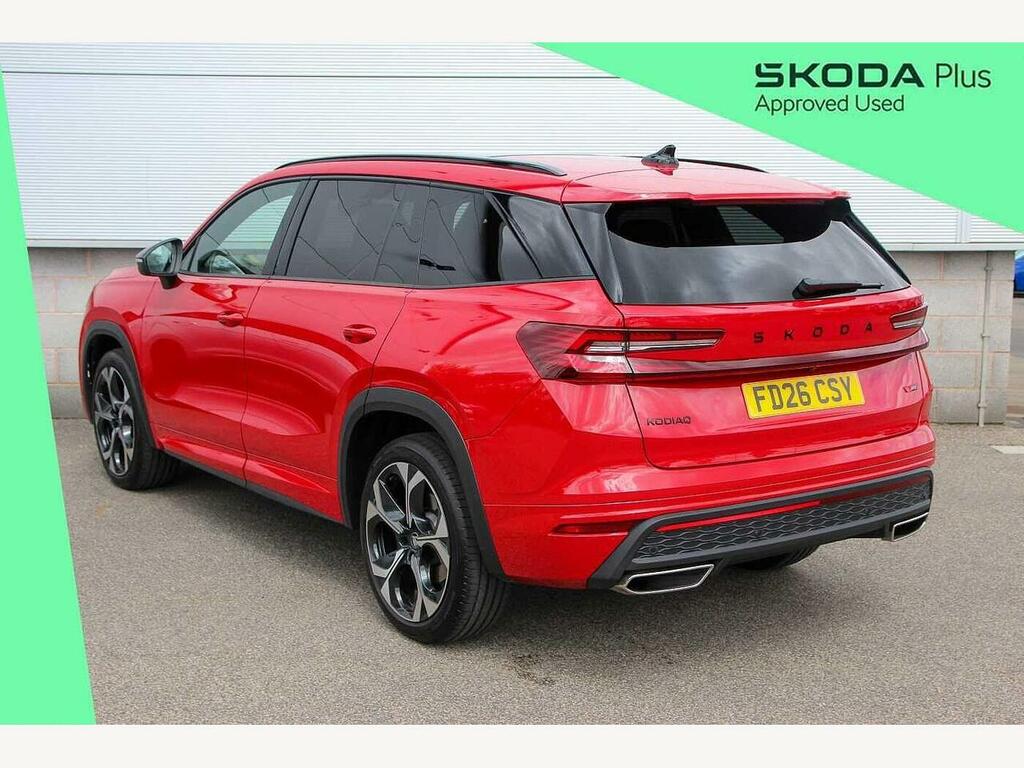 Skoda Kodiaq 2026 2.0 Tsi Vrs 4X4 Dsg 7 Seat Red #3