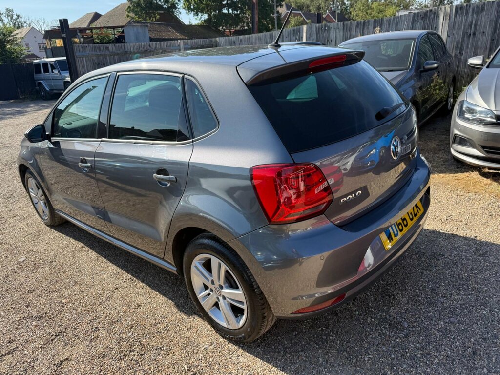 Volkswagen Polo 1.0 Bluemotion Tech Match Euro 6 Ss Grey #4