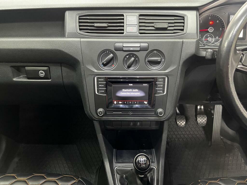 Volkswagen Caddy 2.0 C20 Tdi Kombi 101 Bhp 5 Seater Doublecab Black #15
