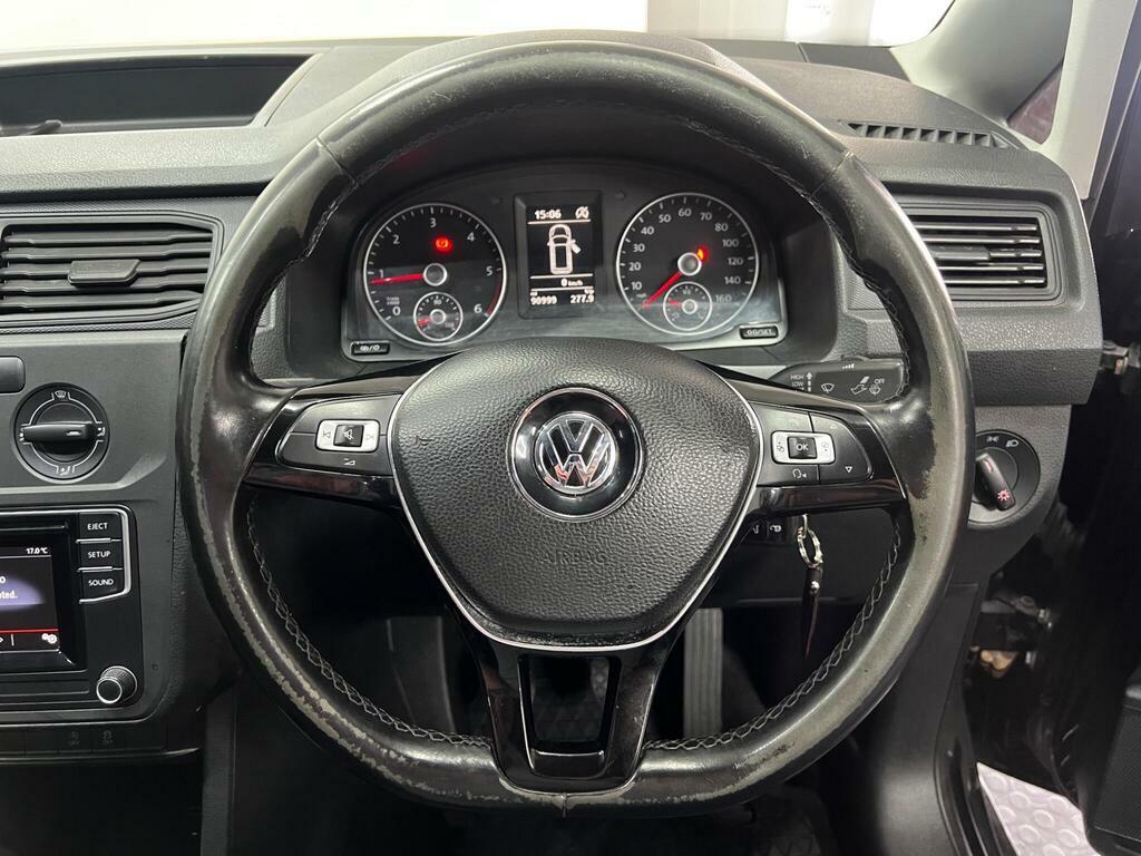 Volkswagen Caddy 2.0 C20 Tdi Kombi 101 Bhp 5 Seater Doublecab Black #28