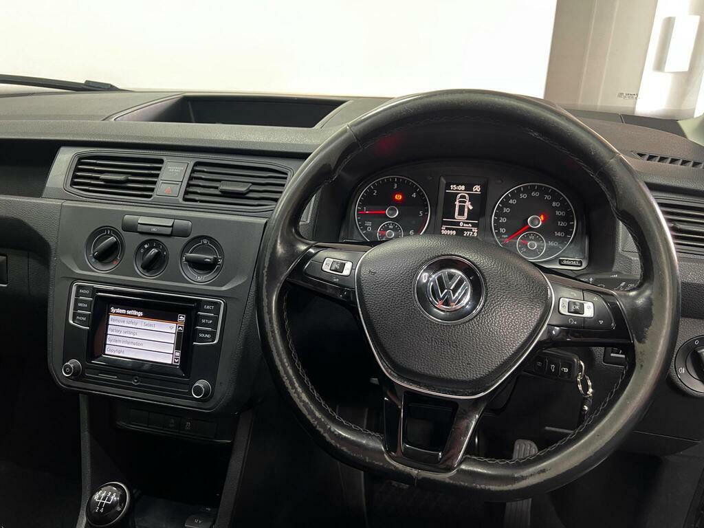 Volkswagen Caddy 2.0 C20 Tdi Kombi 101 Bhp 5 Seater Doublecab Black #30