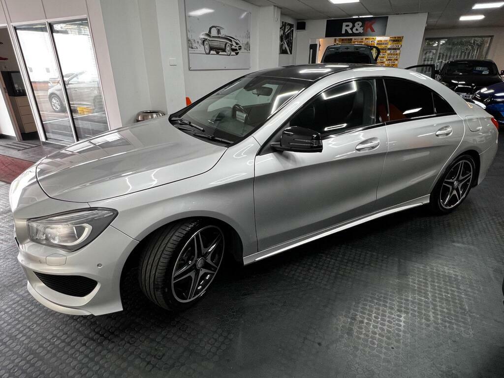 Mercedes-Benz CLA Class 2.1 Cla220d Amg Sport Coupe 7G-dct Euro 6 S S Silver #3