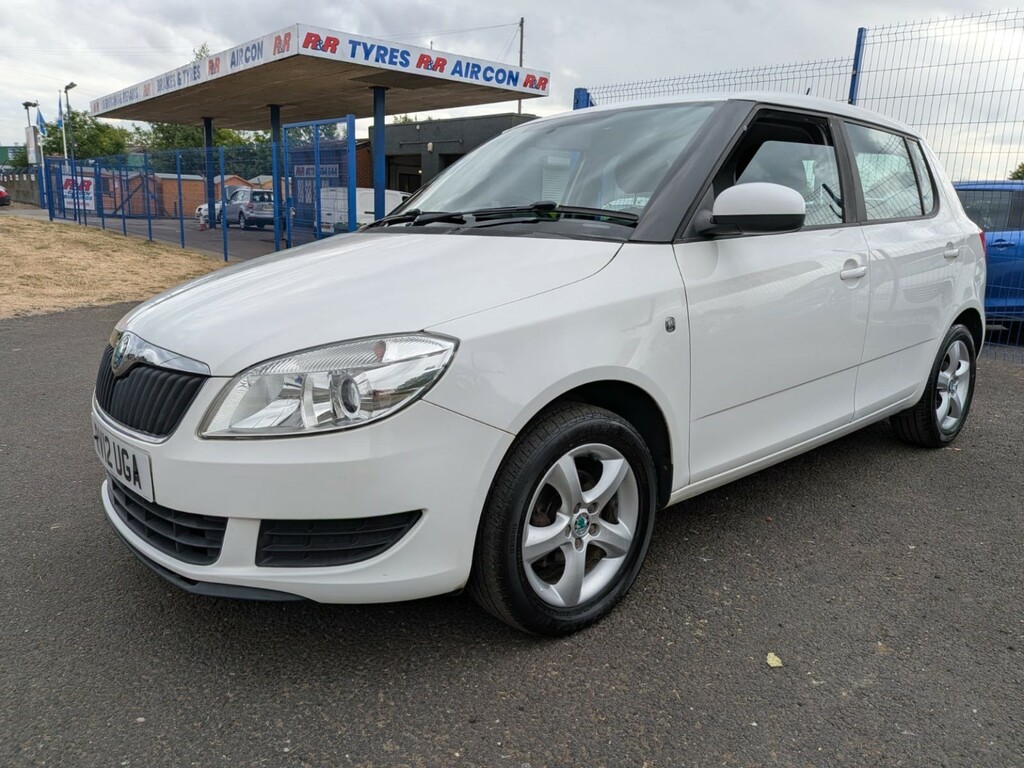Skoda Fabia 1.4 Mpi Se White #2