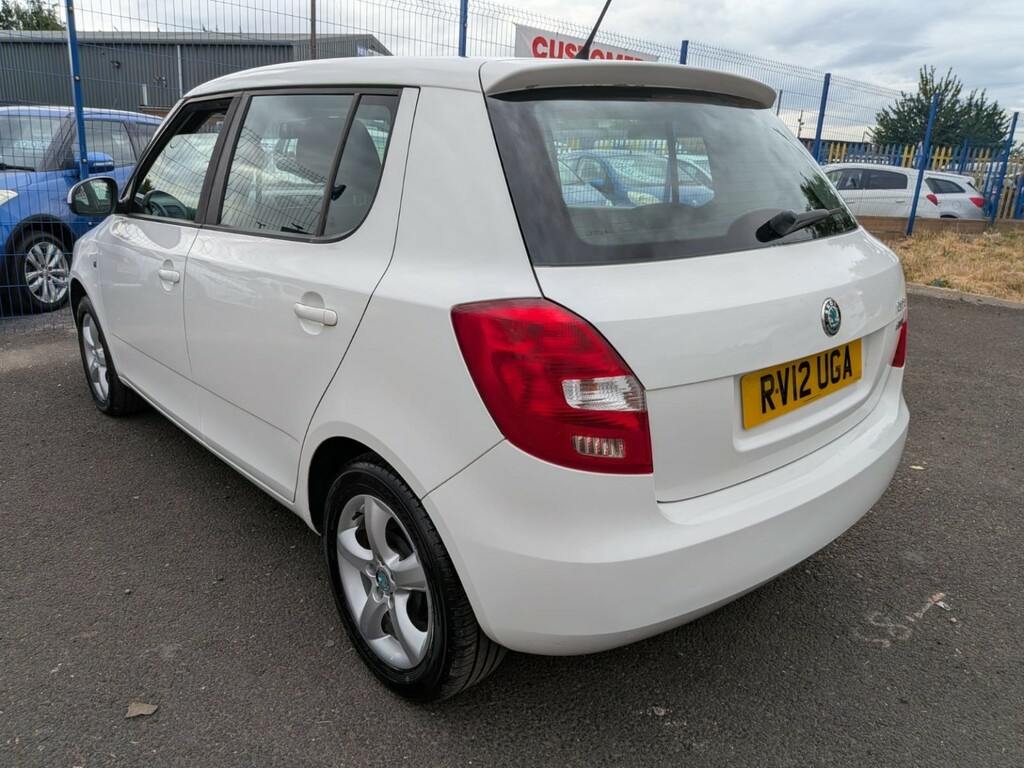 Skoda Fabia 1.4 Mpi Se White #3