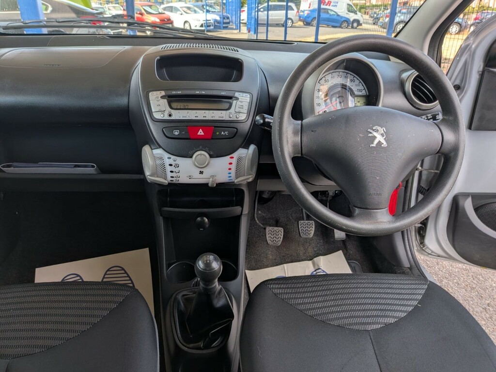 Peugeot 107 1.0 12V Active Hatchback Euro 5 Black #13