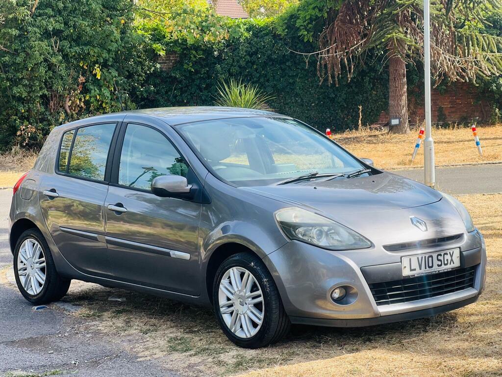 Renault Clio 2010 Renault Clionbsp1.2 I-music Euro 5 Petr Grey #1