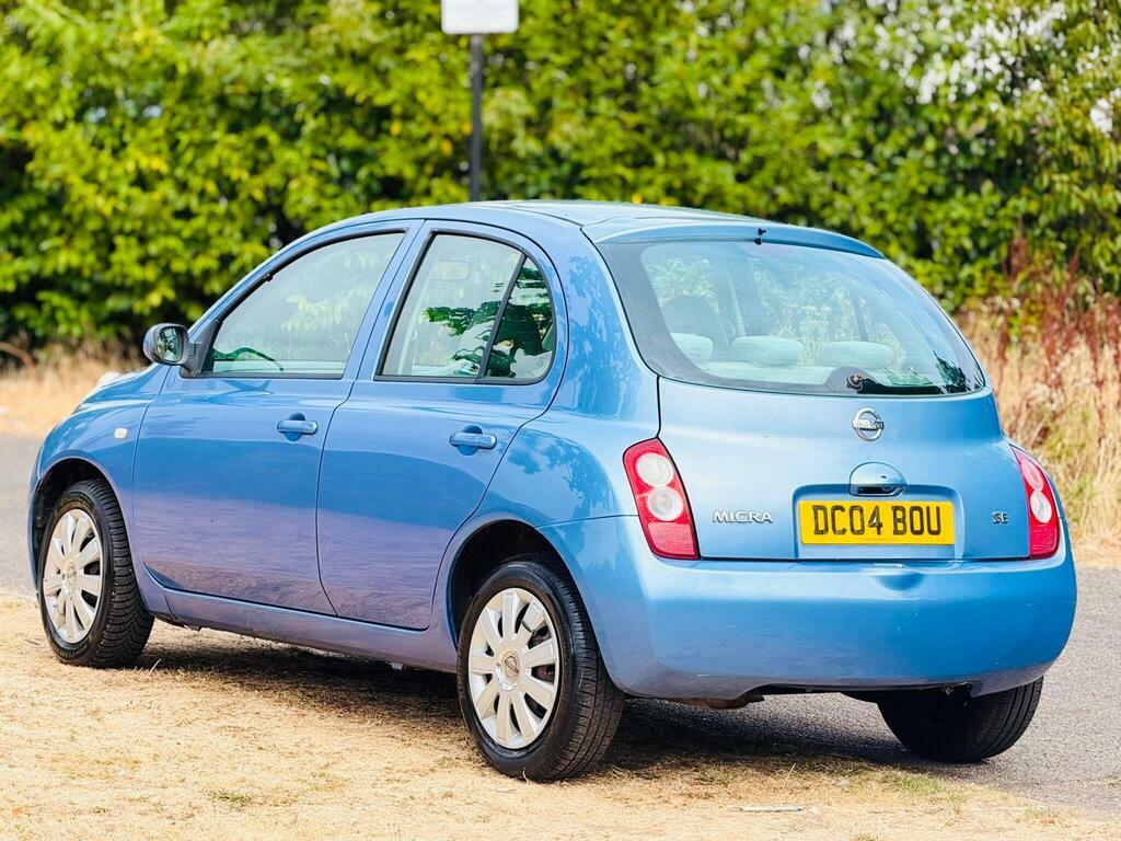 Nissan Micra 1.2 16V Se Blue #4