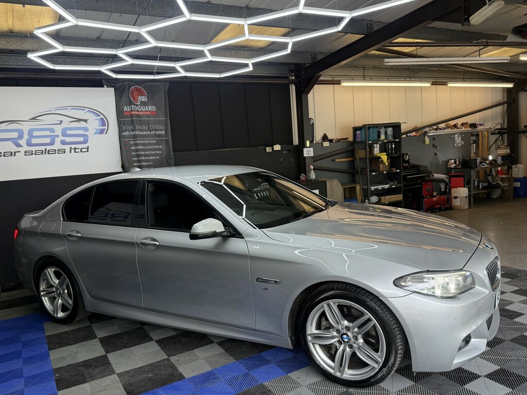 BMW 5 Series 2.0 520D M Sport Touring Euro 6 Ss Grey #19