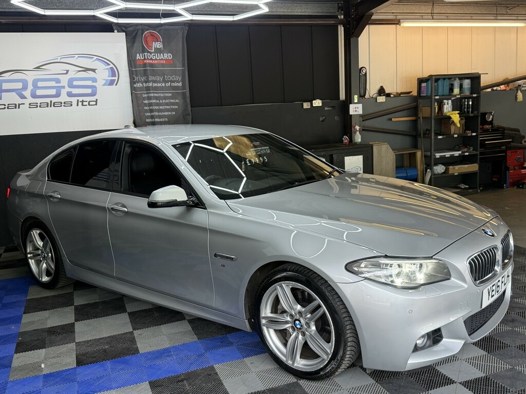 BMW 5 Series 2.0 520D M Sport Touring Euro 6 Ss Grey #13