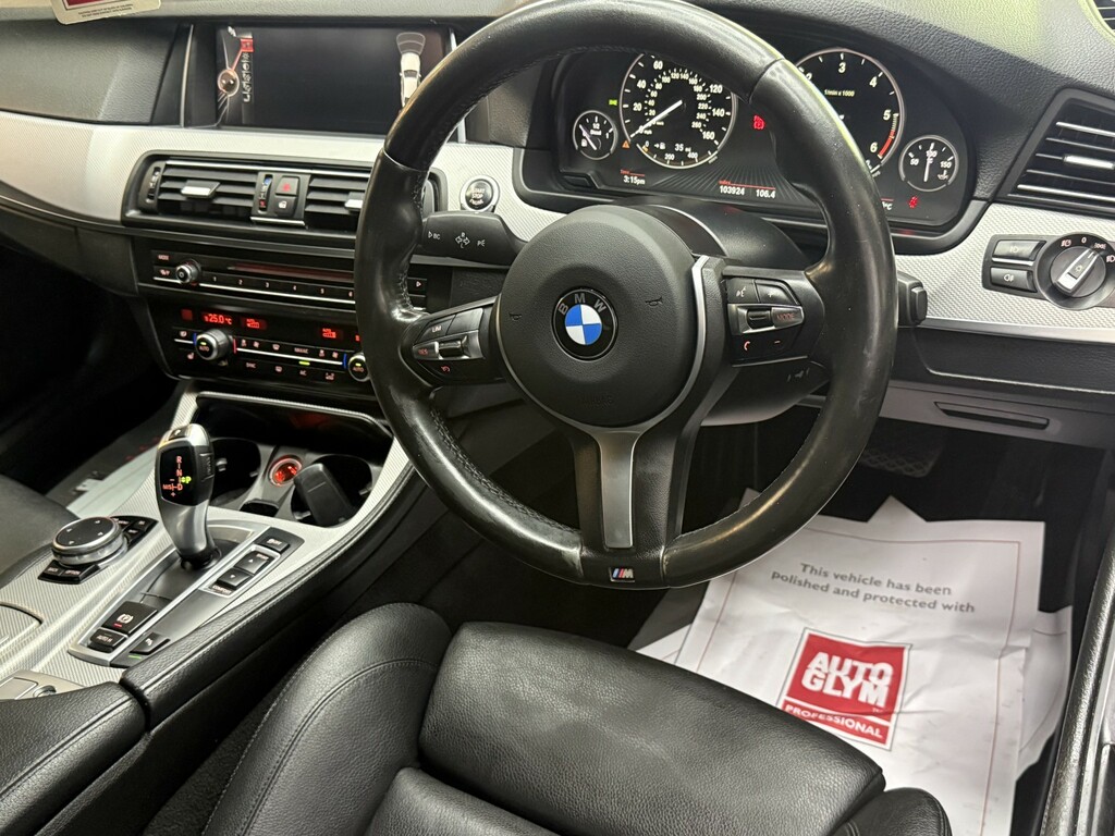 BMW 5 Series 2.0 520D M Sport Touring Euro 6 Ss Grey #20