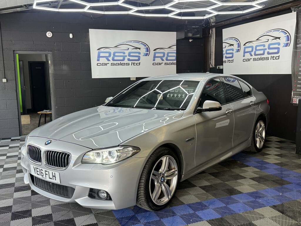 BMW 5 Series 2.0 520D M Sport Touring Euro 6 Ss Grey #7