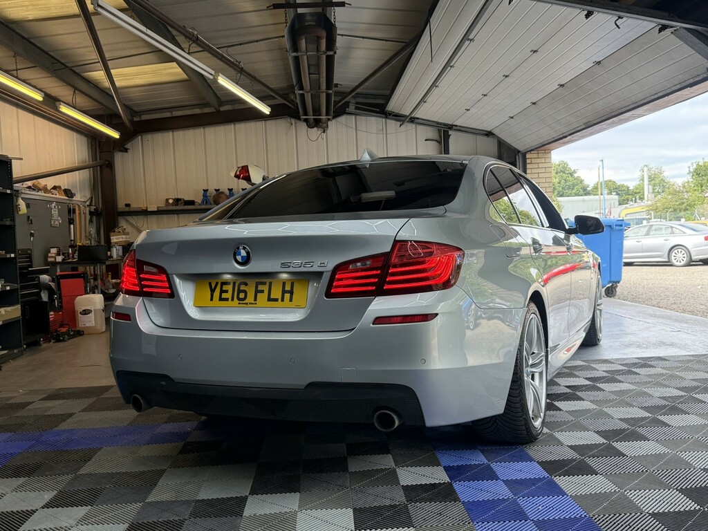 BMW 5 Series 3.0 535D M Sport Saloon Silver #5