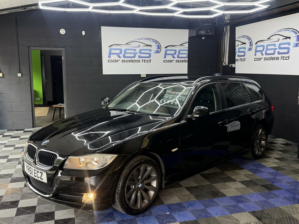 BMW 3 Series 2.0 318D Se Touring Black #6