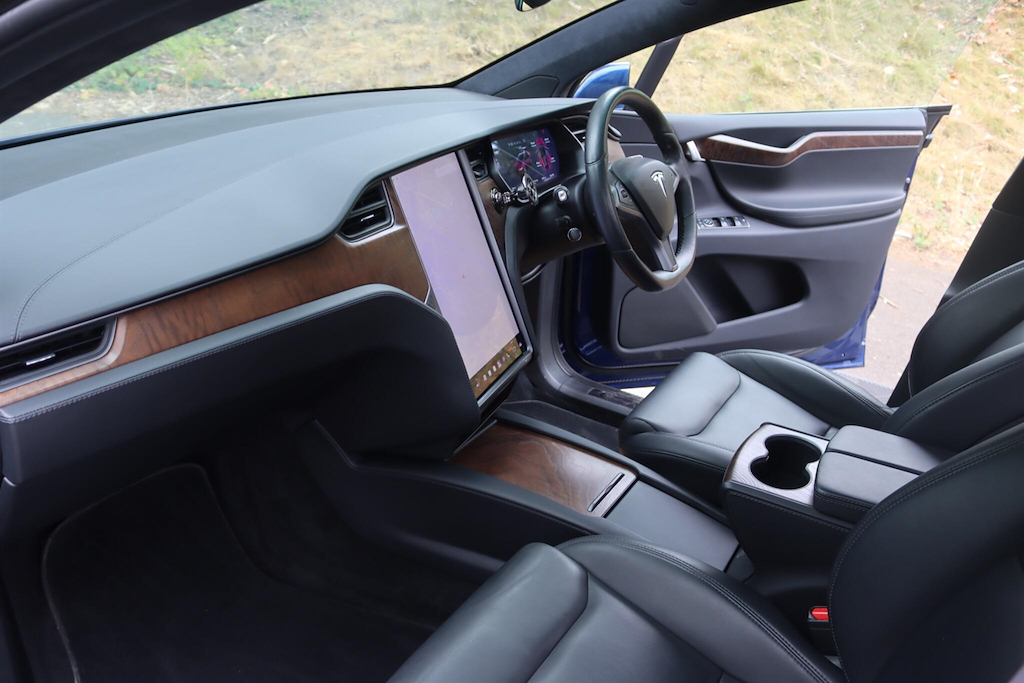 Tesla Model X Dual Motor Long Range 4Wde Blue #5
