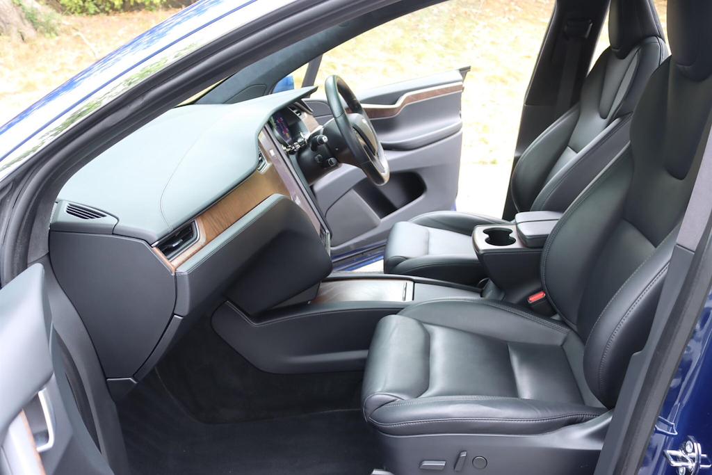 Tesla Model X Dual Motor Long Range 4Wde Blue #3
