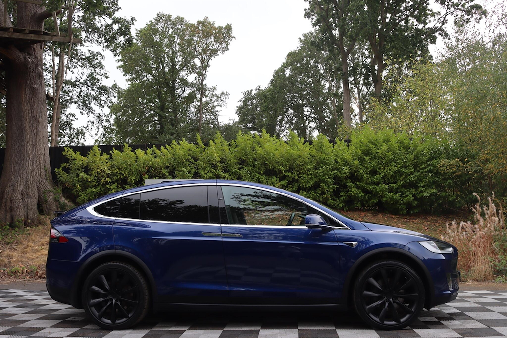 Tesla Model X Dual Motor Long Range 4Wde Blue #2
