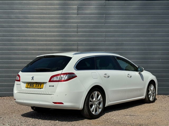Peugeot 508 SW 2016 2.0 Bluehdi Allure Estate White #5