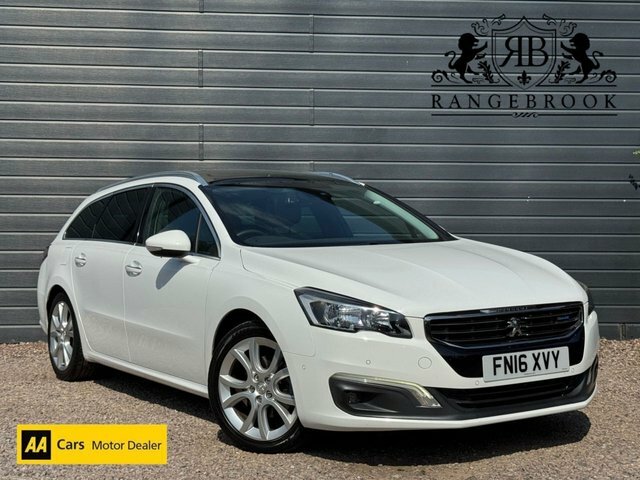 Peugeot 508 SW 2016 2.0 Bluehdi Allure Estate White