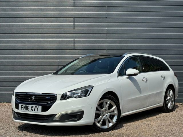 Peugeot 508 SW 2016 2.0 Bluehdi Allure Estate White #4