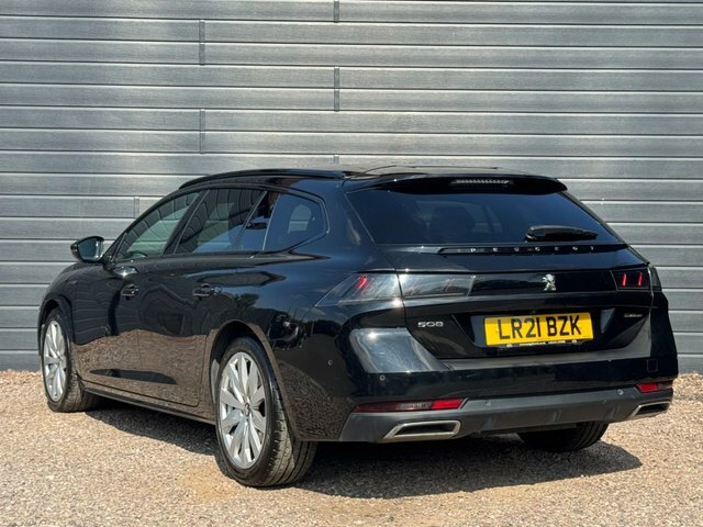 Peugeot 508 SW 2021 1.5 Bluehdi Gt Line Estate Black #2