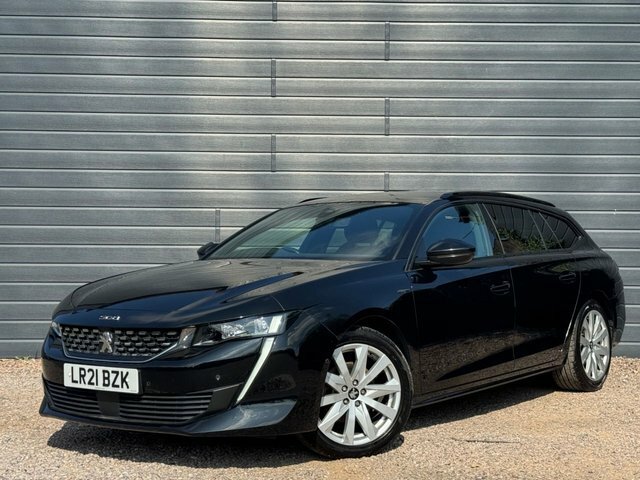 Peugeot 508 SW 2021 1.5 Bluehdi Gt Line Estate Black #4