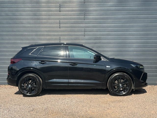 Vauxhall Grandland 2022 1.6 13.2Kwh Gs Line Suv Plug-in Hy DY22LEF Black #6