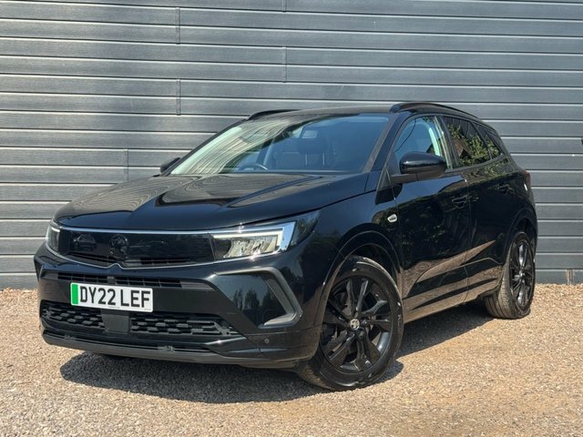 Vauxhall Grandland 2022 1.6 13.2Kwh Gs Line Suv Plug-in Hy DY22LEF Black #4