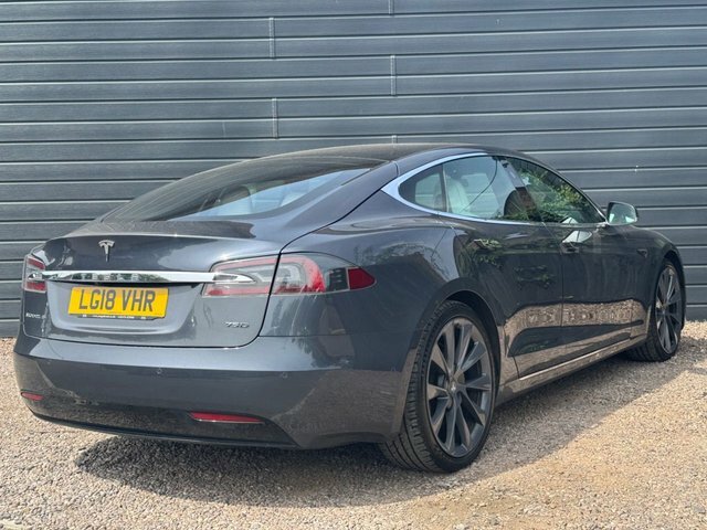Tesla Model S 2018 75D Dual Motor Hatchback White #5