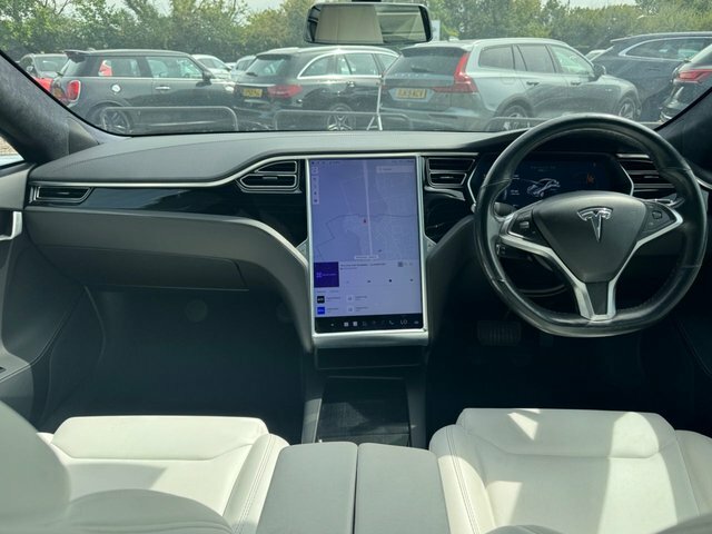 Tesla Model S 2018 75D Dual Motor Hatchback White #3