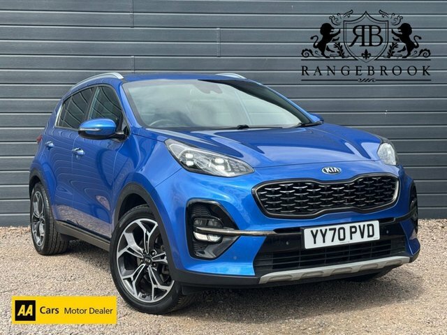 Kia Sportage 2021 1.6 T-gdi Gt-line Suv Blue