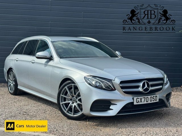 Mercedes-Benz E Class 2020 2.0 E220d Amg Line Edition Estate Silver