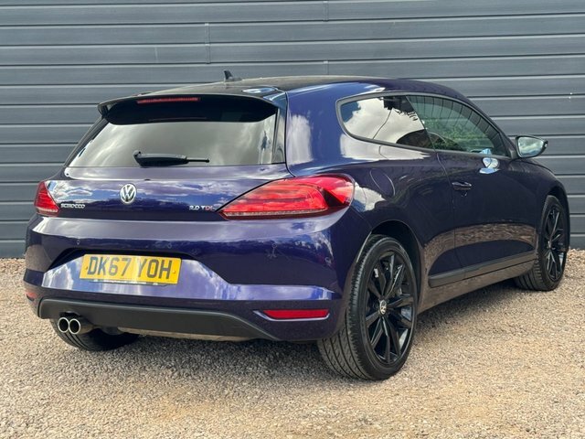 Volkswagen Scirocco 2017 2.0 Tdi Gt Black Edition Hatchback DK67YOH Black #3