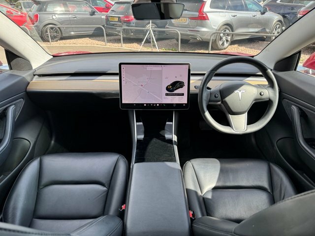 Tesla Model 3 2019 Dual Motor Long Range Saloon A LD69JWA Red #3
