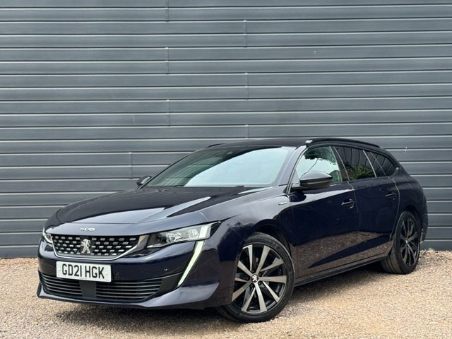 Peugeot 508 SW 2021 1.2 Puretech Gt Line Estate GD21HGK Blue #4
