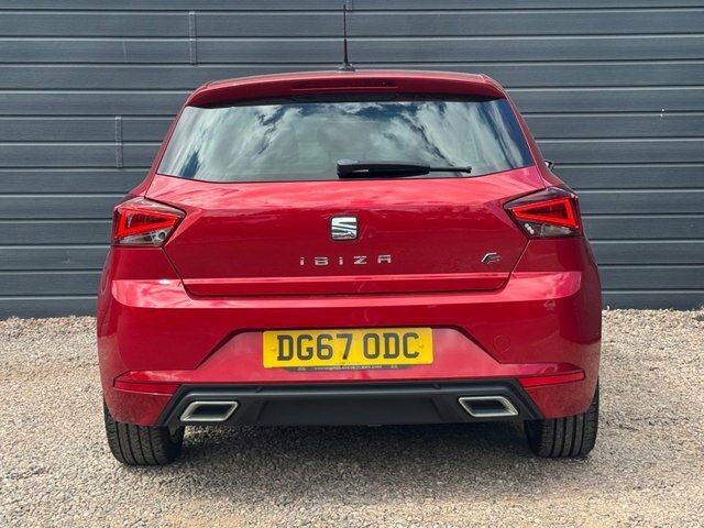 Seat Ibiza 2018 1.0 Tsi Fr Hatchback Euro 6 Red #4