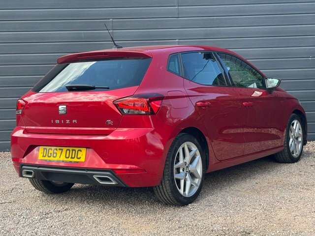 Seat Ibiza 2018 1.0 Tsi Fr Hatchback Euro 6 Red #3