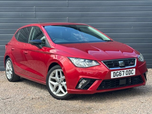 Seat Ibiza 2018 1.0 Tsi Fr Hatchback Euro 6 Red