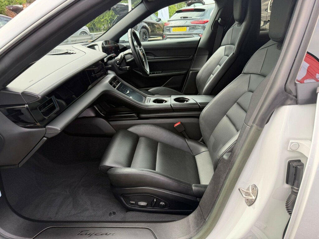 Porsche Taycan Taycan 350Kw 93Kwh Rwd White #6