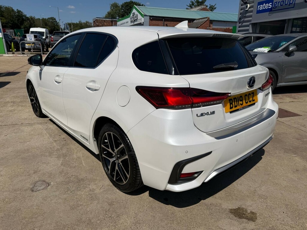 Lexus CT 1.8 200H F Sport Cvt Euro 6 Ss Red #12