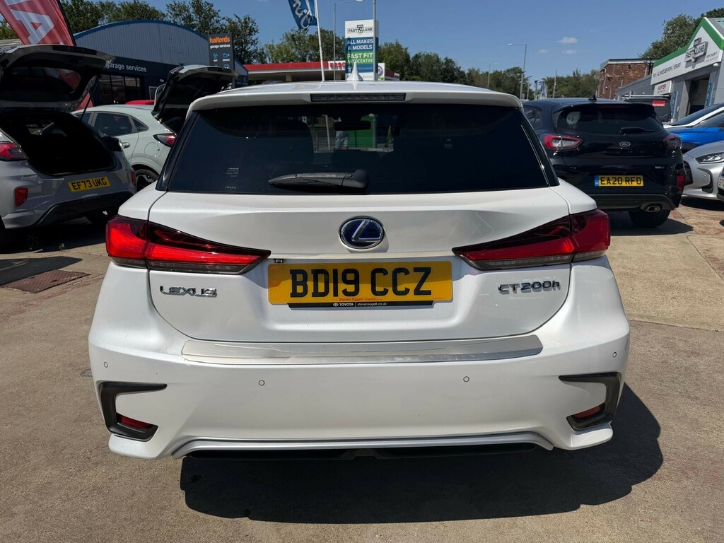 Lexus CT 1.8 200H F Sport Cvt Euro 6 Ss Red #13