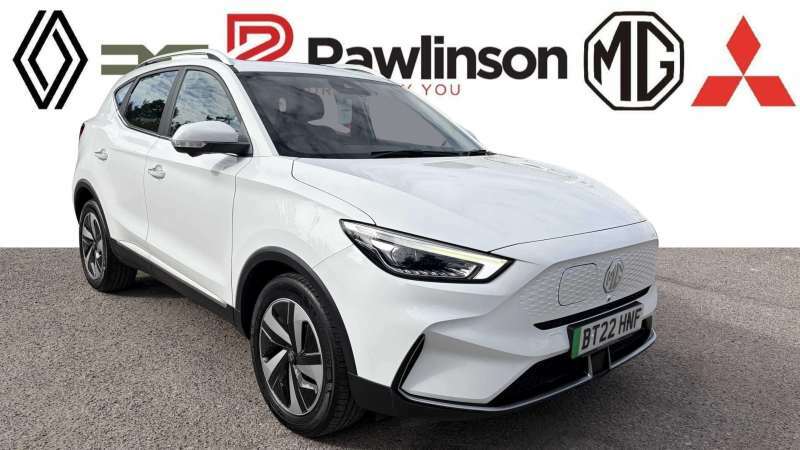 MG ZS Trophy Ev White