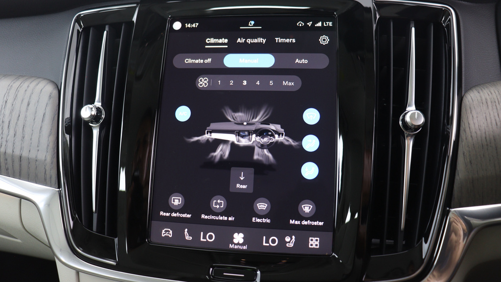 Volvo V90 Ultimate, B5 Mild Hybrid, Dark Lane Keeping-panor Silver #30