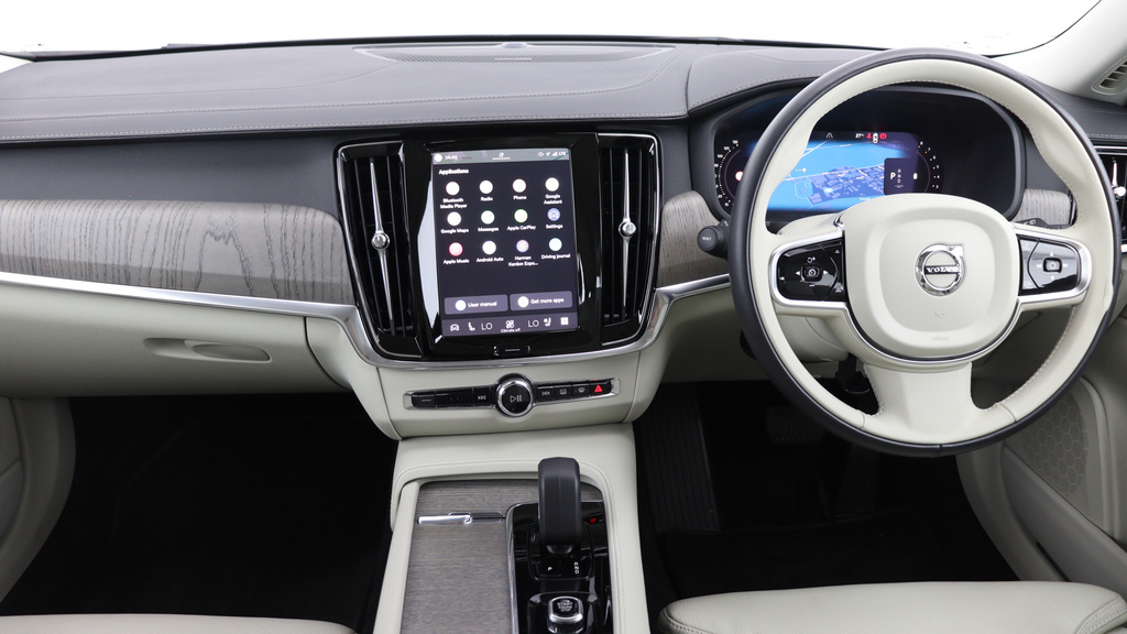 Volvo V90 B5 P Plus Dark Blond Leather, Harmankardon Sou #5