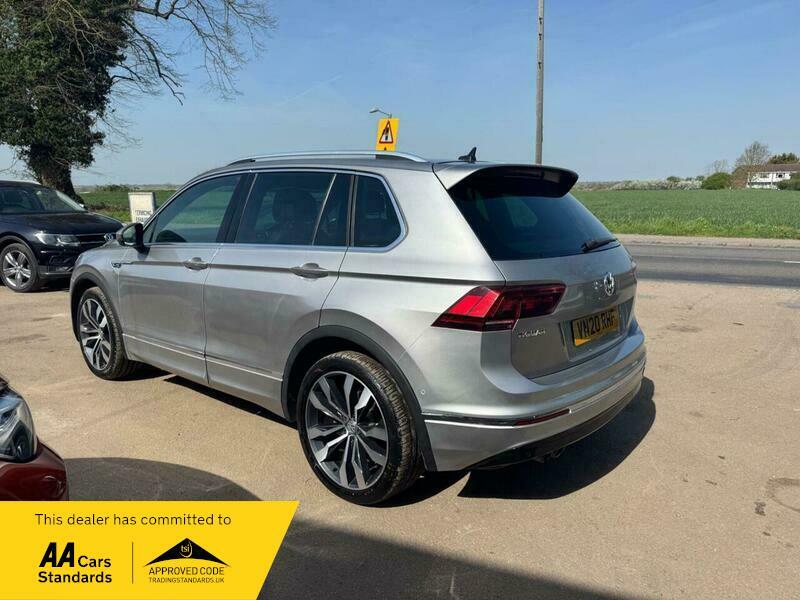 Volkswagen Tiguan 1.5 Tsi Evo R-line VN20RHF Silver #4