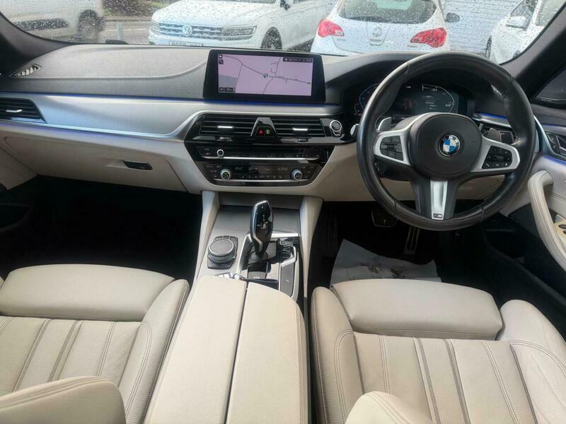 BMW 5 Series 530D Xdrive M Sport Black #19