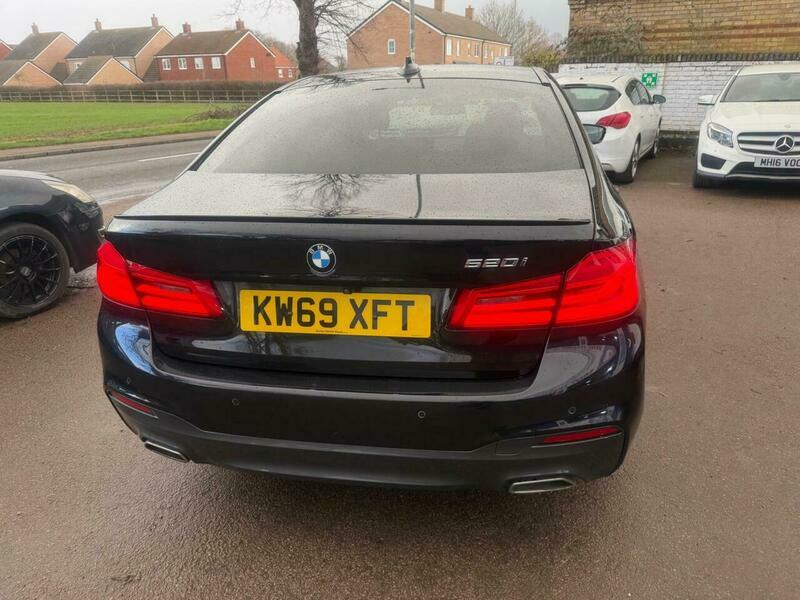 BMW 5 Series 530D Xdrive M Sport Black #7