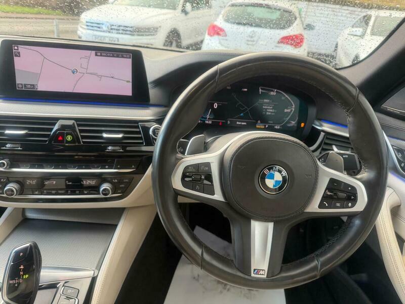 BMW 5 Series 530D Xdrive M Sport Black #20